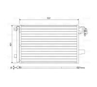 VALEO 814461 Condenseur, climatisation