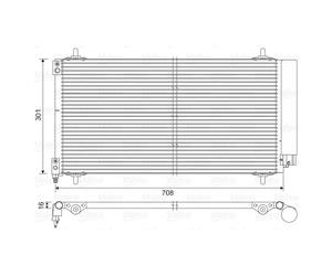 Condenseur, climatisation VALEO 817740