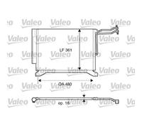 Condenseur, climatisation VALEO 817837