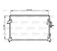 Condenseur, climatisation VALEO 818025