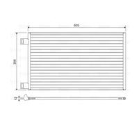 Condenseur, climatisation VALEO 822553