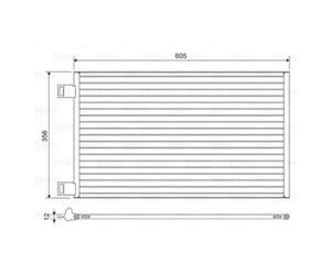 Condenseur, climatisation VALEO 822553