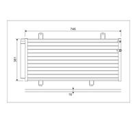 Condenseur, climatisation VALEO 822584