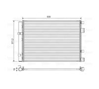 Condenseur, climatisation VALEO 822610