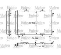 Valeo Condenseur de climatisation 818015 pour PSA C2, C3, DS3, 207, 208, 1007