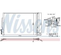 NISSENS 941341 Condenseur, climatisation