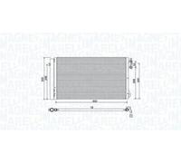 MAGNETI MARELLI 350203752000 Condenseur, climatisation