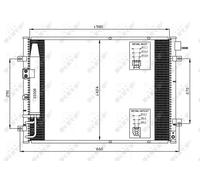 NRF 35515 Condenseur, climatisation