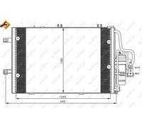 NRF 35530 Condenseur, climatisation
