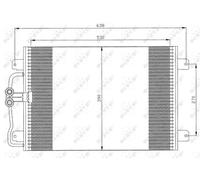 Condenseur, climatisation NRF 35832