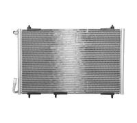 Condenseur de climatisation 545 x 366 x 16 Ridex pour Peugeot 206 S16, XS et RC