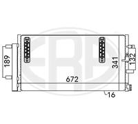 ERA 667048 Condenseur, climatisation