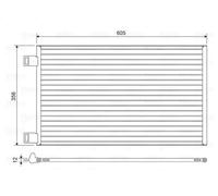 Valeo Condenseur de climatisation 822553