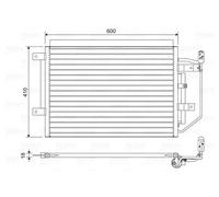 Condenseur, climatisation VALEO 822556