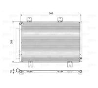 VALEO 822594 Condenseur, climatisation