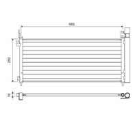VALEO 822720 Condenseur, climatisation