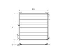 VALEO 822721 Condenseur, climatisation