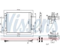 NISSENS 941028 Condenseur, climatisation