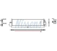 Condenseur de climatisation 941309 NISSENS pour HYUNDAI GENESIS KIA