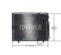 Condenseur de climatisation AC 148 000S MAHLE pour BMW 5 5 Touring 7