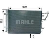 MAHLE AC 442 000P Condenseur, climatisation