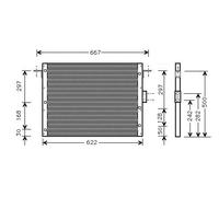Condenseur de climatisation AU5075 AVA QUALITY COOLING pour LAND ROVER