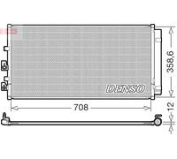 Denso Condenseur de climatisation DCN10062 pour Ford Focus IV (HN) 2018-2025