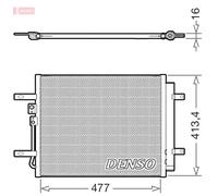 DENSO DCN41029 Condenseur, climatisation