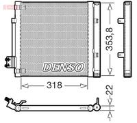 Condenseur de climatisation DCN99082 DENSO pour TESLA MODEL S