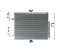 Condenseur de climatisation MAHLE AC 1131 000P pour GIULIA (952_) 2.2 2018-2022