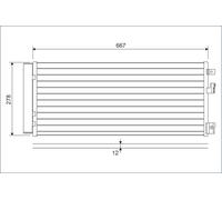CONDENSEUR DE CLIMATISATION OPEL ADAM CORSA E