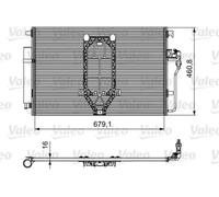Valeo Condenseur climatisation Mercedes Sprinter 812502