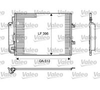 Condenseur de climatisation - VALEO - 814061 - COND RENAULT Twingo II