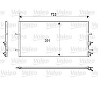 VALEO 814087 Condenseur, climatisation