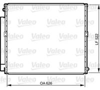 VALEO Condenseur de climatisation 814203 R 134a pour Toyota Land Cruiser 90 / Prado