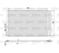 VALEO Condenseur de climatisation 814386