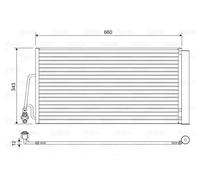 Condenseur de climatisation R 134a 814409 VALEO pour MINI MINI MINI Décapotable