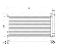 Valeo Condenseur de climatisation 814415 - Compatible avec Lexus CT, Toyota Auris, Prius
