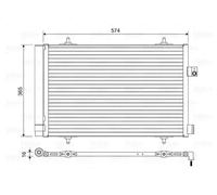 Valeo Condenseur de climatisation 814420 R 134a – pour PEUGEOT / CITROËN (C5 III, 508 I)