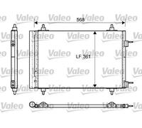 Valeo Condenseur de climatisation 818170