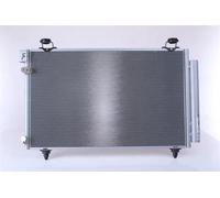 Nissens Condenseur de climatisation 940081 R134a avec sécheur pour Toyota Corolla Verso