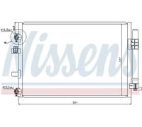Condenseur de climatisation R 134a 940182 NISSENS pour FORD C-MAX II GRAND C-MAX