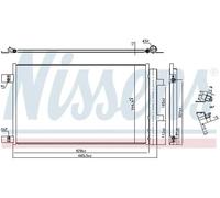 Condenseur, climatisation NISSENS 941284