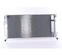 Nissens Condenseur de climatisation 94748 R134a avec sécheur pour Mitsubishi Lancer VII