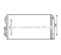 AVA COOLING SYSTEMS BWA5434D Condenseur, climatisation