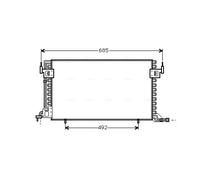 PRASCO CN5100 Condenseur, climatisation
