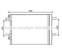AVA COOLING SYSTEMS CNA5308D Condenseur, climatisation