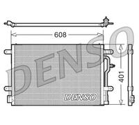 Condenseur de climatisation R 134a DCN02012 DENSO pour AUDI SEAT
