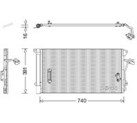 DENSO DCN02027 Condenseur, climatisation