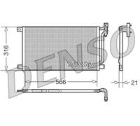 Condenseur de climatisation R 134a DCN05003 DENSO pour BMW 3 X3 3 Touring